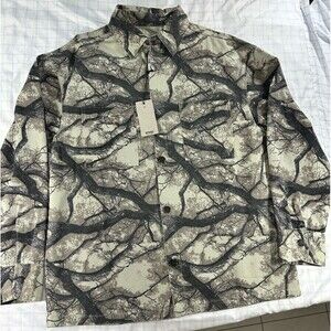 Nomad by Craft + Flow "Tree Camo" OG Canvas Shirt Jacket - Size M